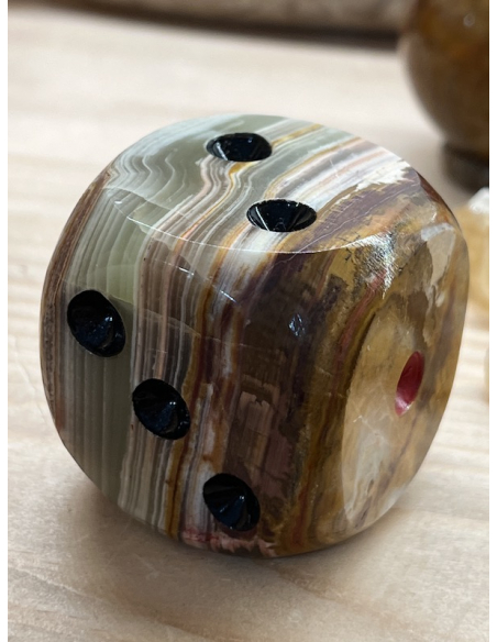 Zlatý onyx - kostka Pákistán ( 175 g )