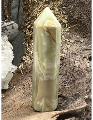 Zlatý onyx - obelisk ( 150 g )