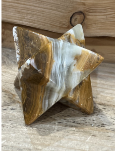 Onyx / Aragonit - merkaba ( 467 g )