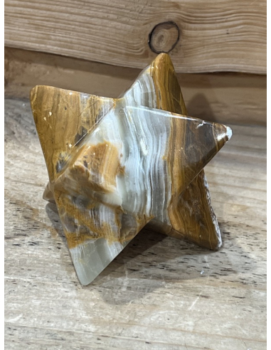 Onyx / Aragonit - merkaba ( 467 g )