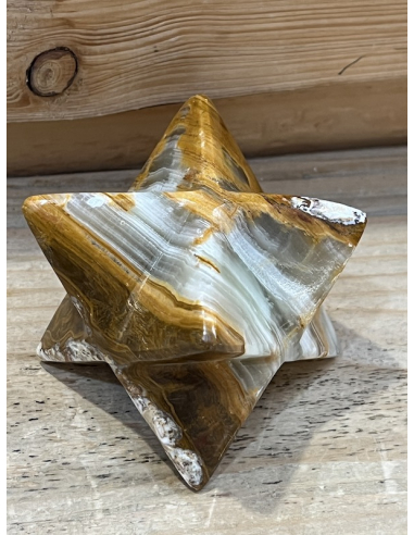 Onyx / Aragonit - merkaba ( 467 g )