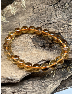 Citrín -  náramek