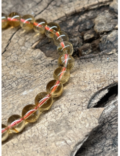 Citrín - náramek ( 7 mm ) 2