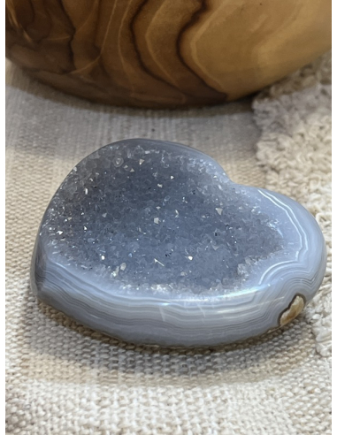 Achát  - srdce (171 g ) Brazílie