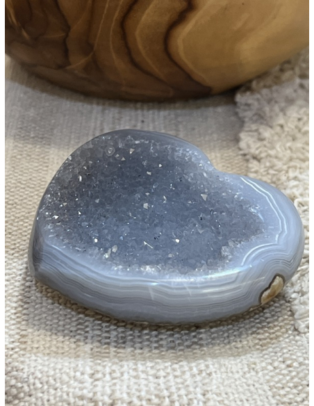 Achát  - srdce (171 g ) Brazílie