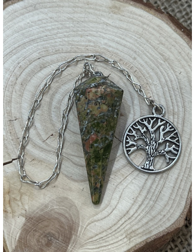 Unakit - kyvadlo se stromem života