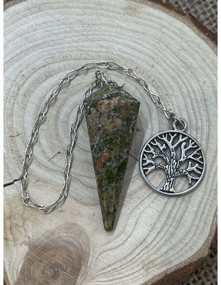 Unakit - kyvadlo se stromem života