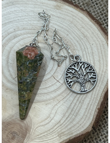 Unakit - kyvadlo se stromem života