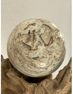 Aragonit modrý - koule ( 498 g ) Pákistán 2