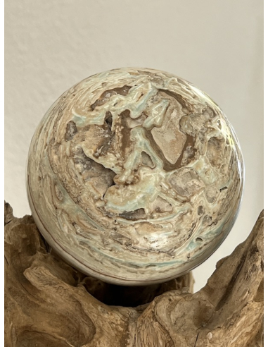 Aragonit modrý - koule ( 498 g ) Pákistán