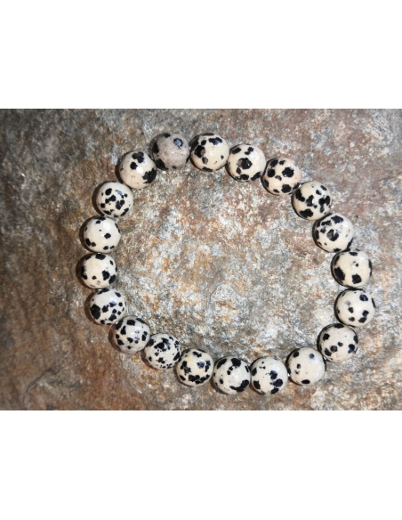 Náramek Jaspis dalmatin